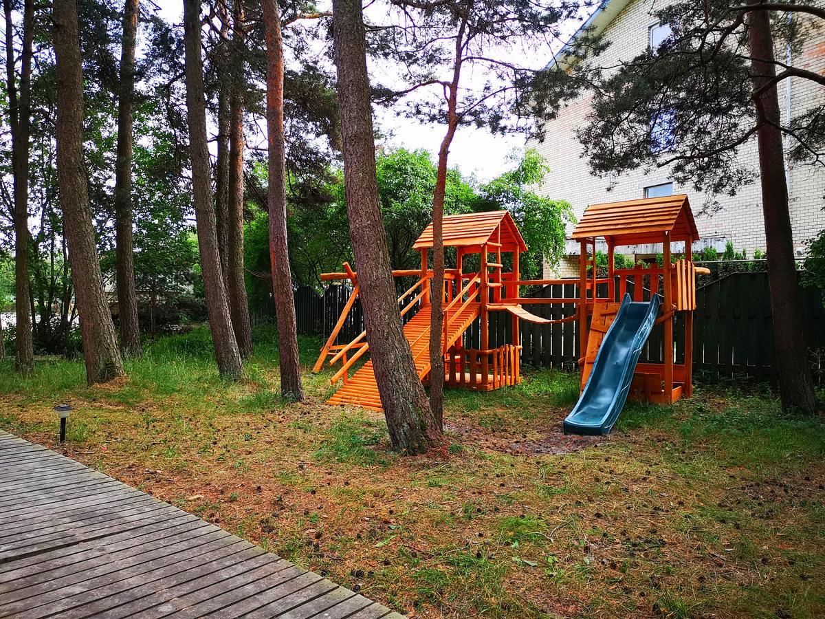 Ku Ku Villa Sventoji Bagian luar foto